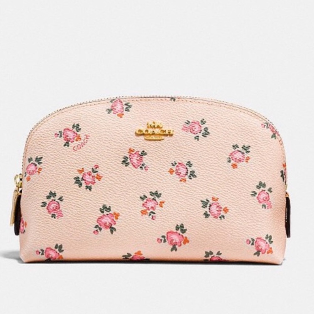 Coach Leather Cosmetic Case